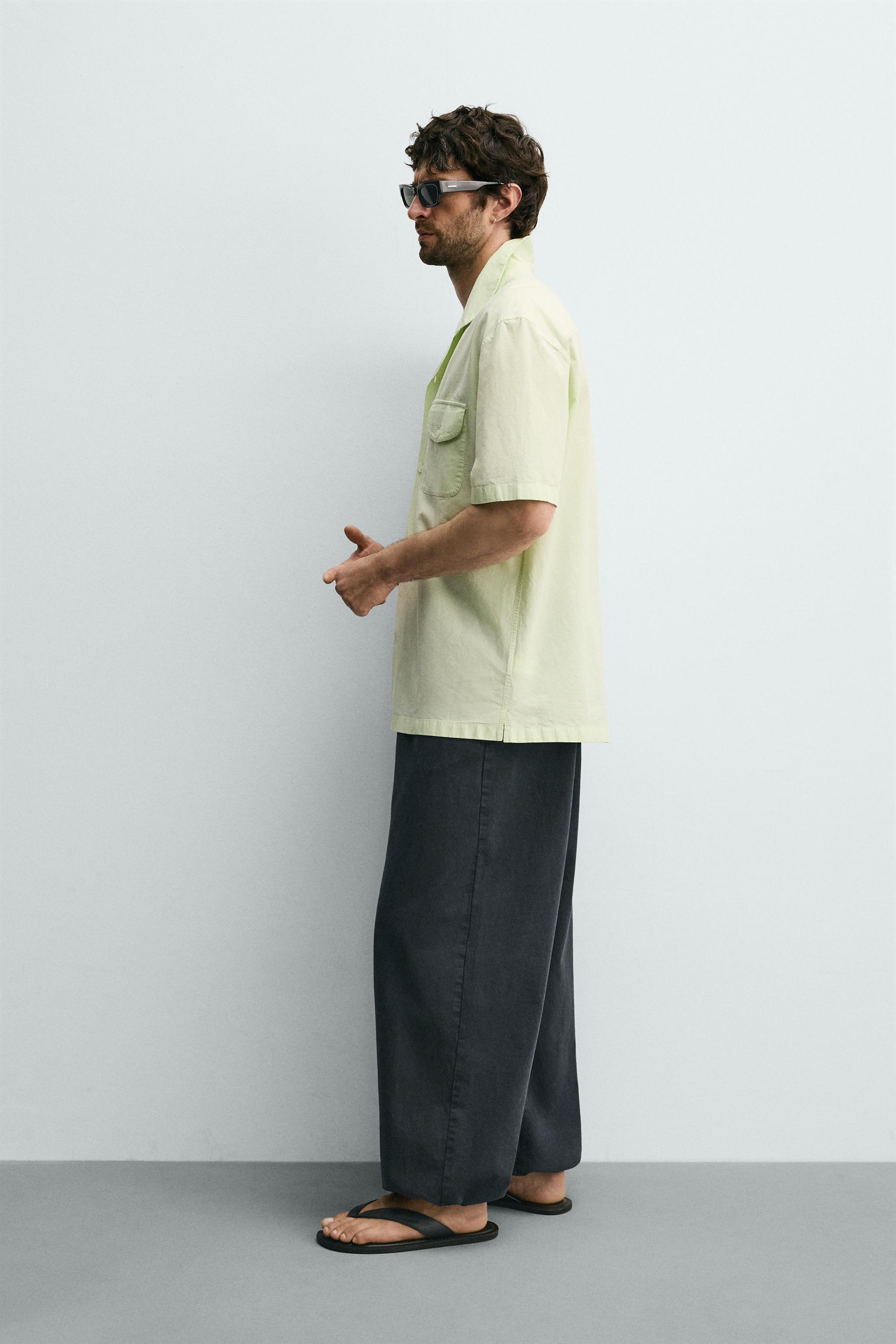 REGULAR FIT POCKET SHIRT